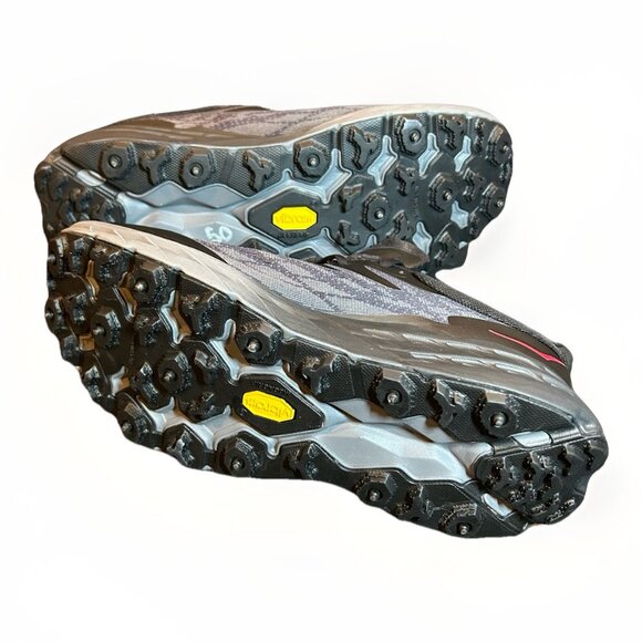 NEW Hoka One Speedgoat 5 GTX Trail Running Shoes GoreTex Women Size 10 Black Red - Picture 7 of 15